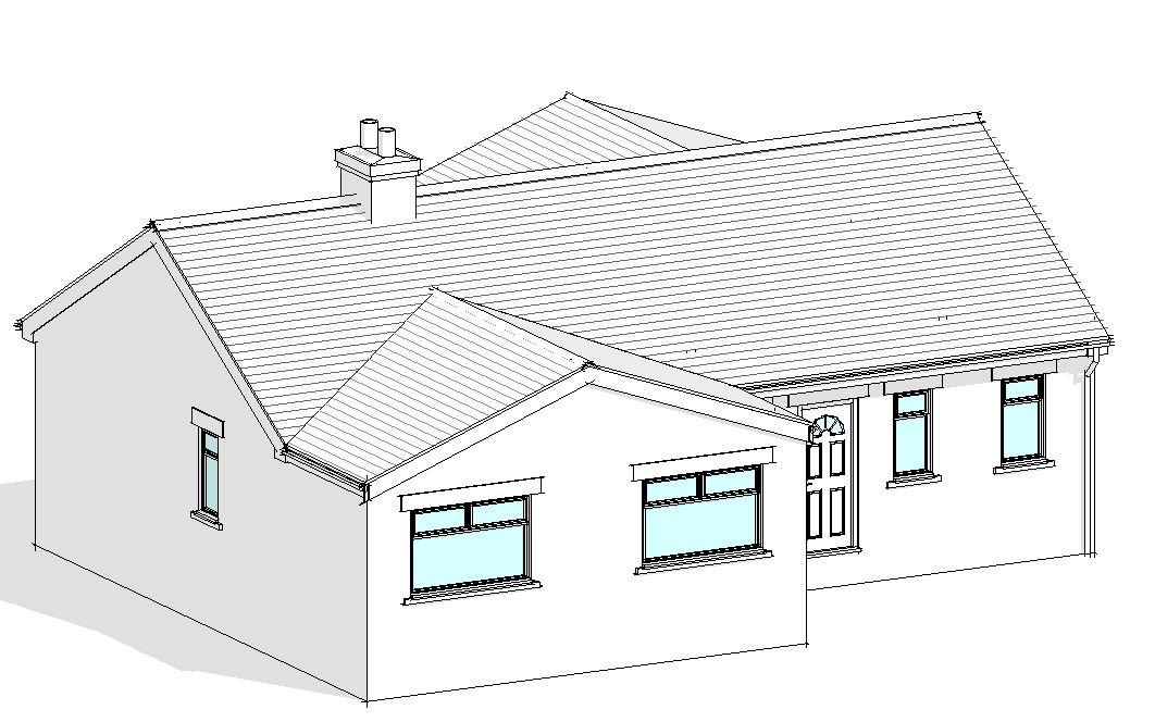 single-storey house extension drawings
