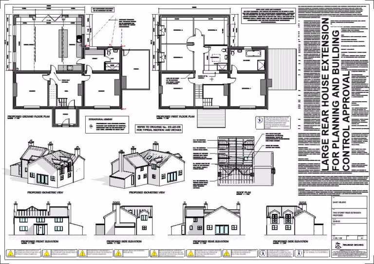Recent Projects St Helens - Rear Large House Extension
